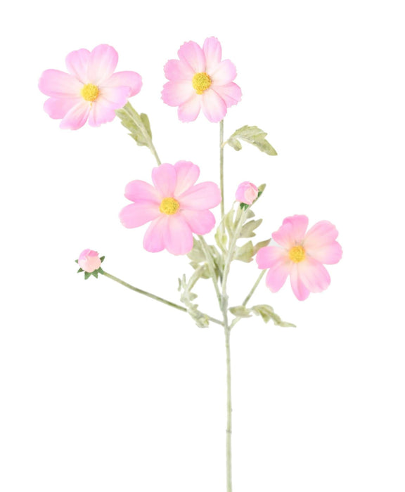 Kunstig Blomst Cosmos Pink H.62Cm Landbuket