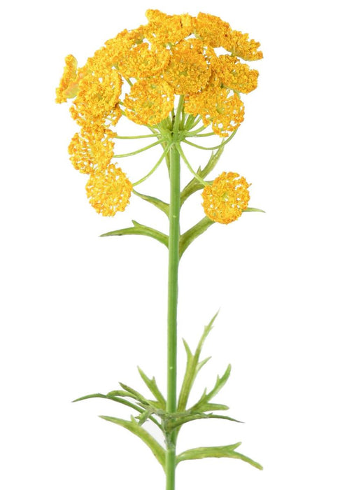 Kunstig Blomst Daucus Gul H. 55Cm Indvendig Dekoration