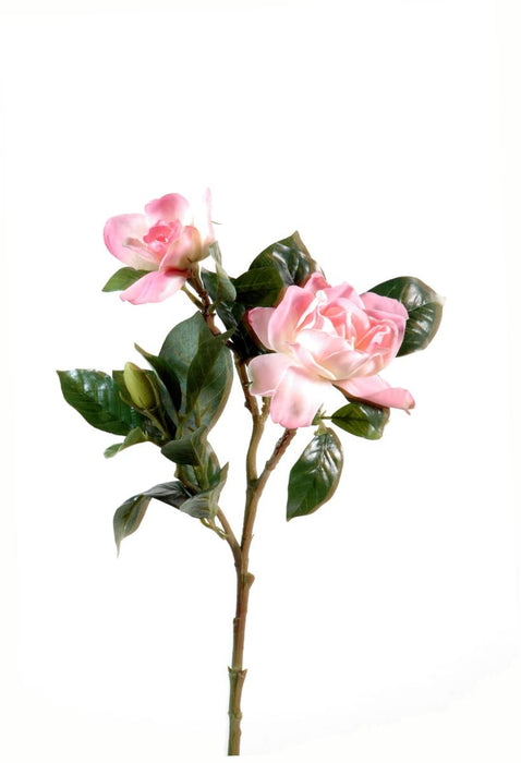 Kunstig Blomst Gardenia Pink 65Cm Interiørdekoration