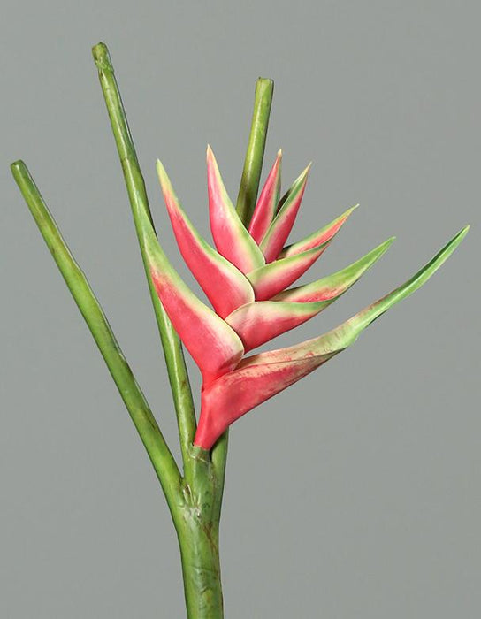 Kunstig Blomst Heliconia Pink 126Cm Smuk Dekor