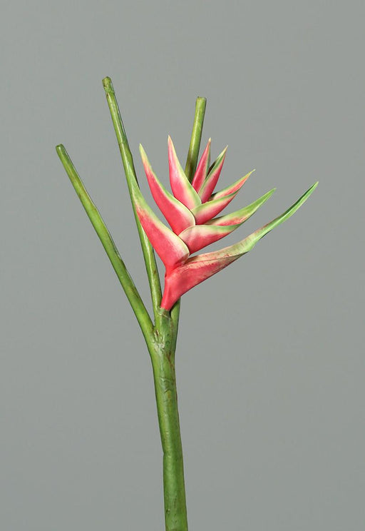 Kunstig Blomst Heliconia Pink 126Cm Smuk Dekor
