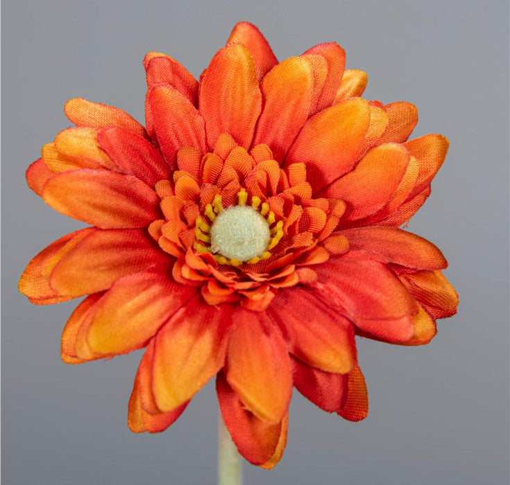 Kunstig Gerbera Blomst Orange 47Cm Til Buket