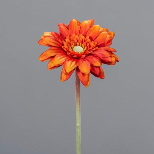 Kunstig Gerbera Blomst Orange 47Cm Til Buket