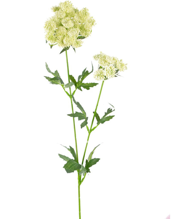 Hvid Kunstig Blondeblomst