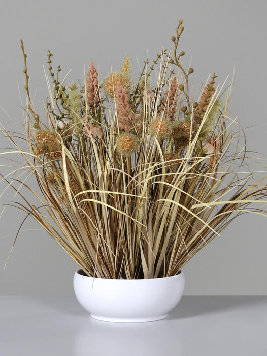 Kunstige Tørrede Keramiske Blomster 40 Cm