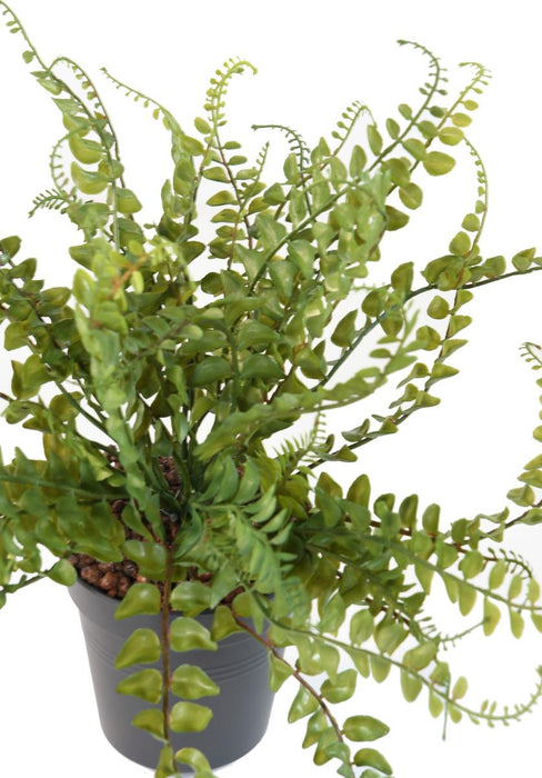 Kunstig Bregne På Pæl 38 Cm Til Indendørs Udendørs