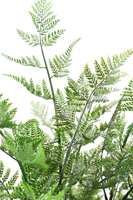 UV-Resistent Kunstig Bregne I Gryde 110 Cm Grøn