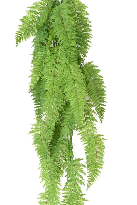 Kunstig Hængebregne H.123 Cm Grøn
