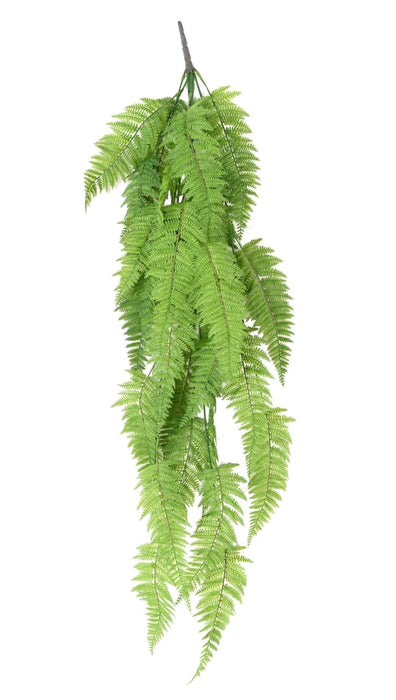 Kunstig Hængebregne H.123 Cm Grøn