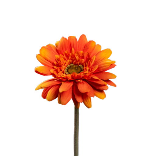 Kunstig Gerbera Orange 64 Cm Til Buket