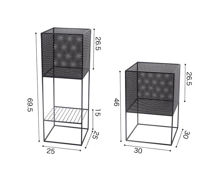 Stor Cache Pot På Stand Praca