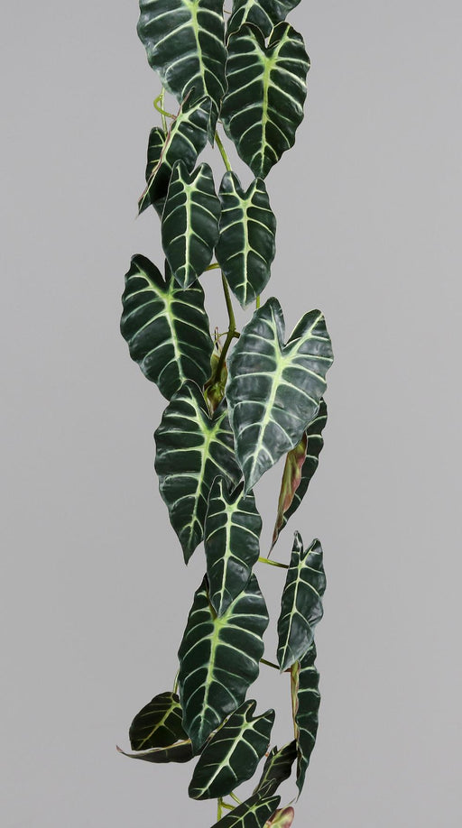 Kunstig Alocasia-Guirlande 120 Cm Grøn