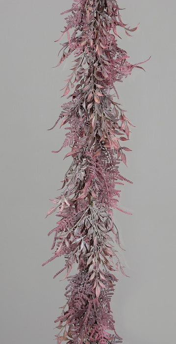 Kunstig Bregnekirlande Fuchsia 125 Cm