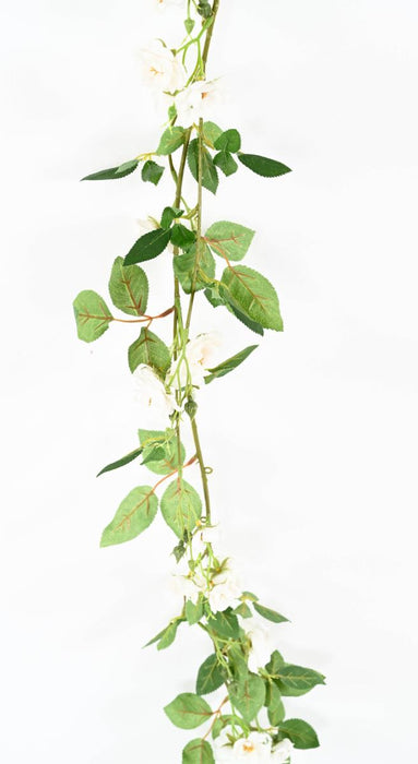 Kunstig Rosenkrans 180 Cm Indvendig Dekoration