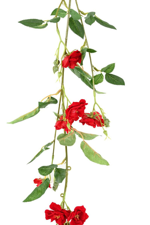 Kunstig Rosenkrans 180 Cm Til Indvendig Dekoration