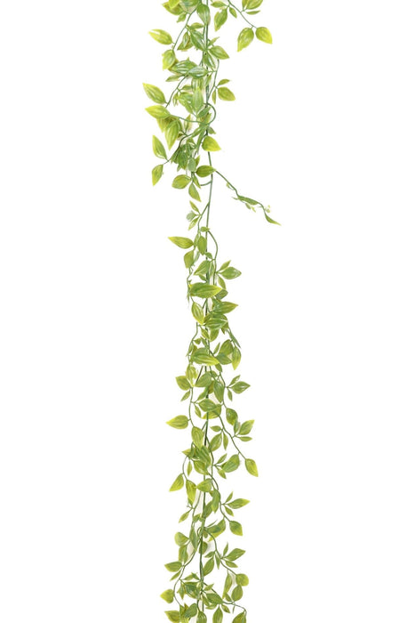 Tradescantia Kunstig UV-Resistent Krans 195 Cm