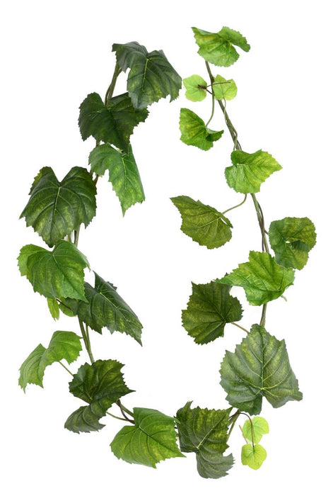 Kunstig Virgin Vine Garland 180 Cm Grøn