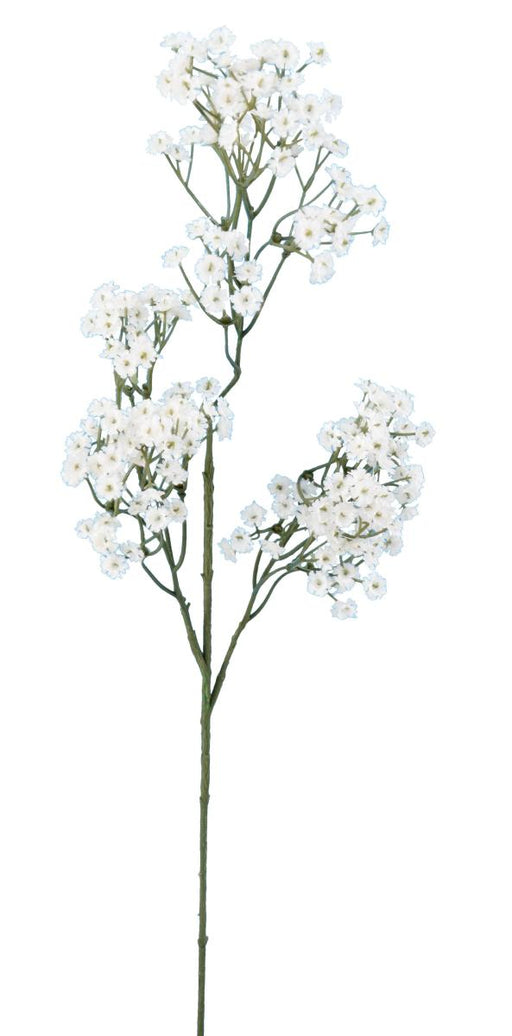 Kunstig Gypsophila Buket 60 Cm Hvide Blomster