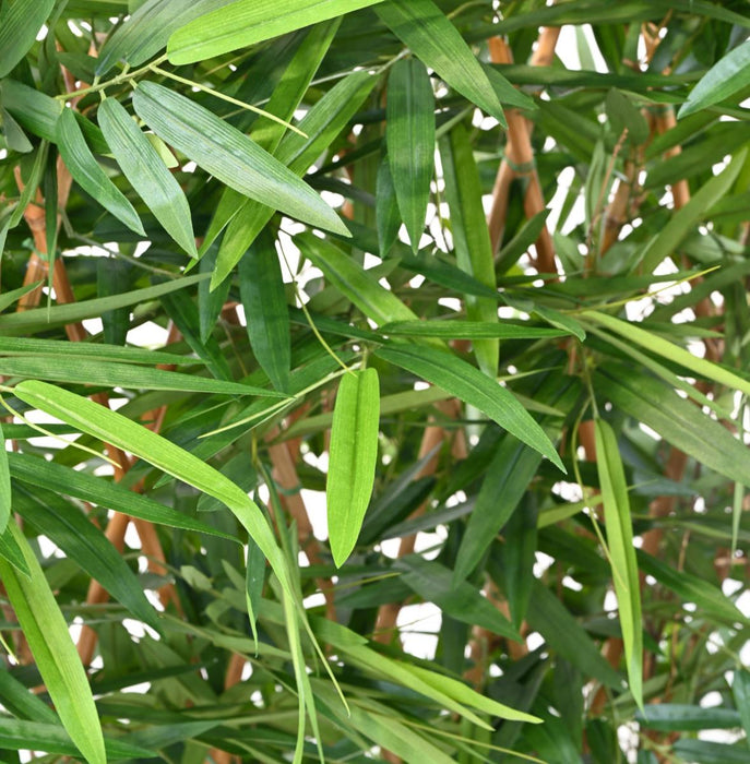 UV Resistent Kunstig Bambus Hæk 110Cm Terrasse
