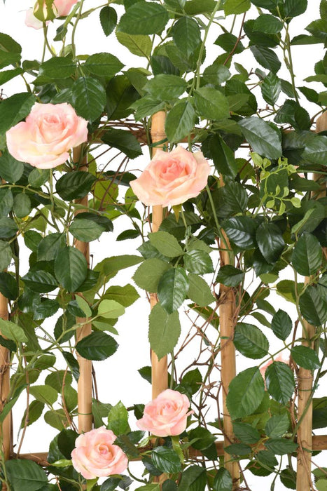Kunstig Royal Rose Bush Træhæk 160 Cm