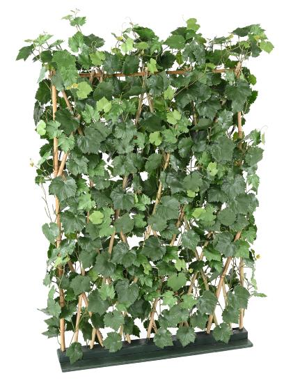 Kunstig Hæk, Plastranke 145 Cm Til Terrasse