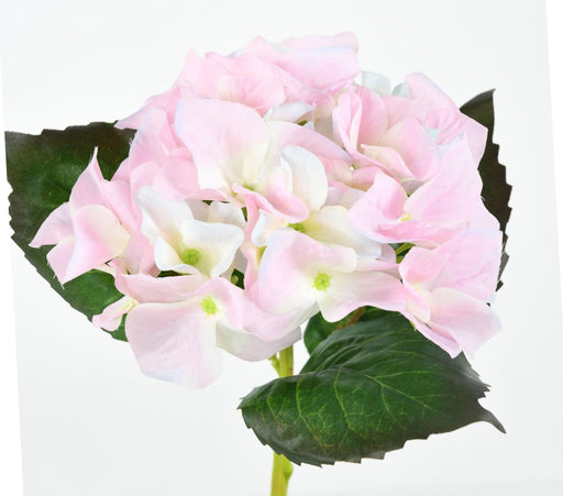 Kunstig Pink Hortensia 35 Cm Til Buket