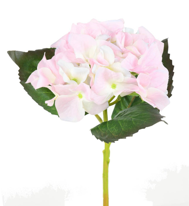 Kunstig Pink Hortensia 35 Cm Til Buket