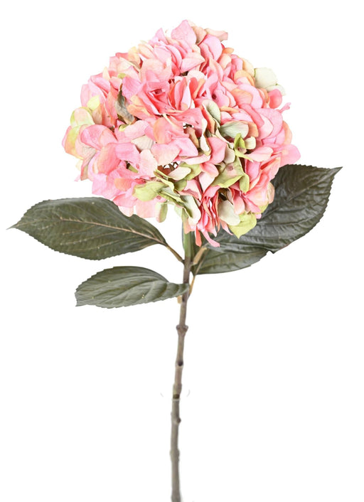 Kunstig Pink Hortensia 65 Cm Dekorative Buketter