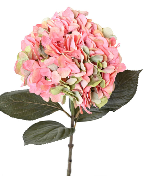 Kunstig Pink Hortensia 65 Cm Dekorative Buketter