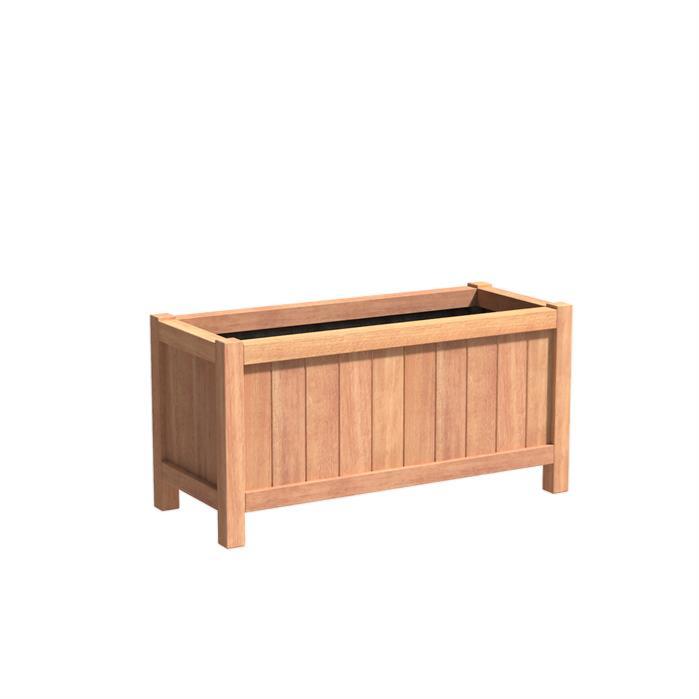 Valencia Eksotisk Træplantekasse Til Terrasse 120X60Cm