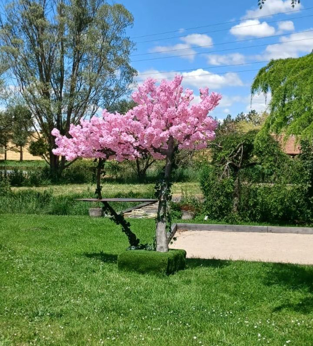Ståbord Kunstig Kirsebærblomst Pink H.280Cm