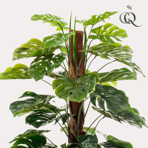 Monstera Deliciosa Kunstig Plante - H150Cm, Ø12Cm