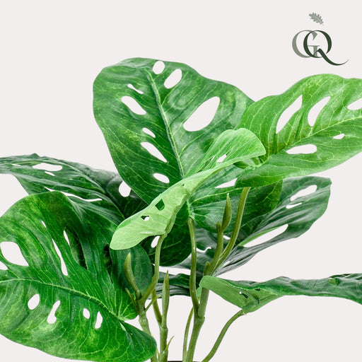 Monstera Monkey Kunstig Plante - H29Cm, Ø18Cm