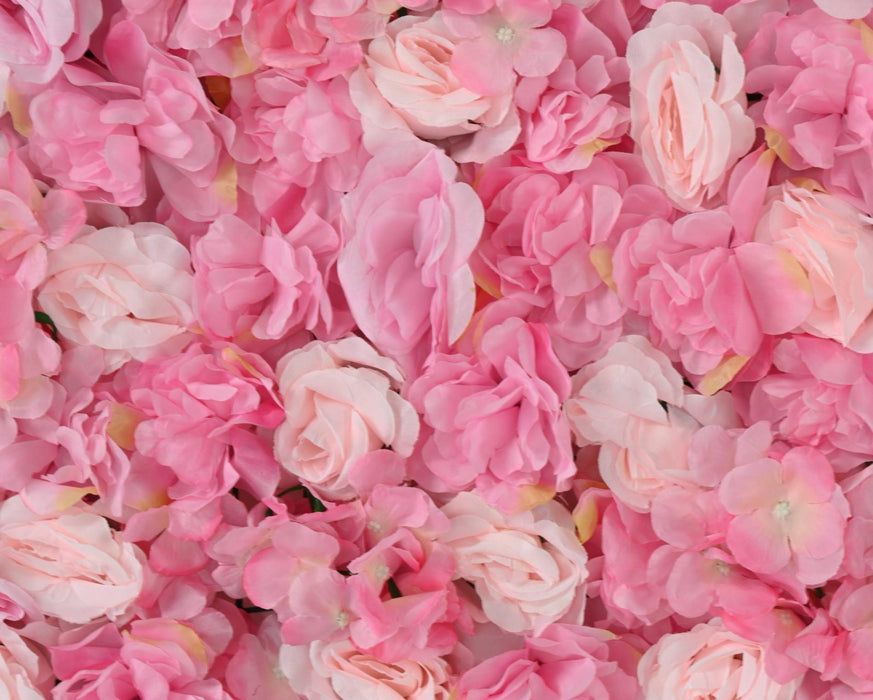 Væg Kunstige Blomster Roser Interiør Dekoration 60X40