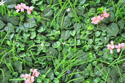 Kunstige Plante Væg Blomster 100X100Cm Dekoration