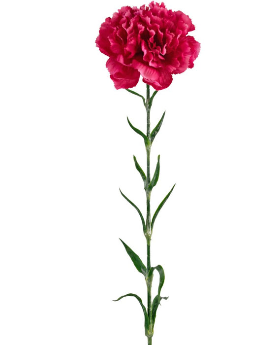 Hot Pink Kunstig Nellike