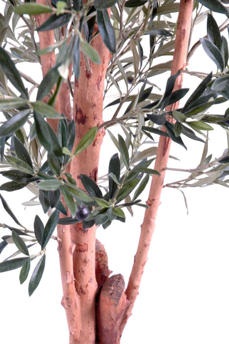 Indendørs Kunstigt Oliventræ 150 Cm Med Kerneløs Stamme