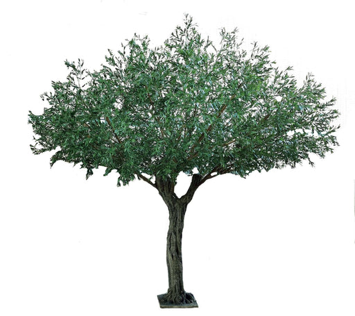 Uv-Resistent Kunstigt Oliventræ Til Udendørs Design