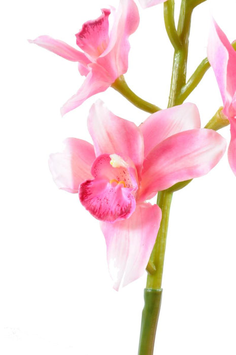 Kunstig Cymbidium Orchid 100Cm Pink