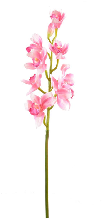 Kunstig Cymbidium Orchid 100Cm Pink