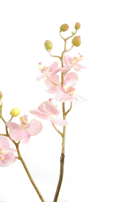 Kunstig Phalaenopsis Orkidé 70 Cm Pink 7 Blomster