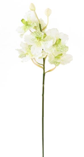 Kunstig Vanda Orchid 70Cm Hvid Dekorativ