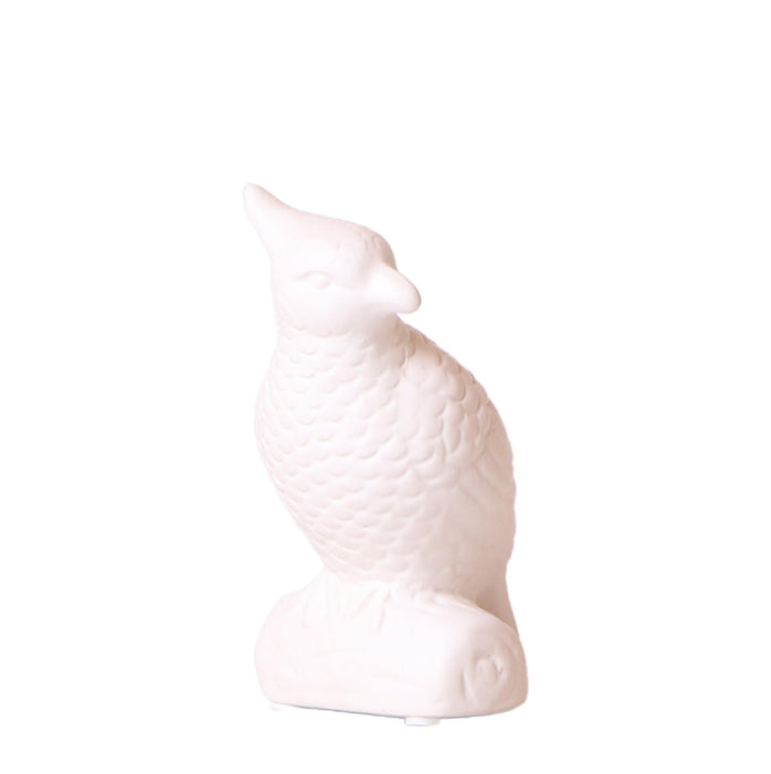 Hvid Kakadue Dekorativt Ornament