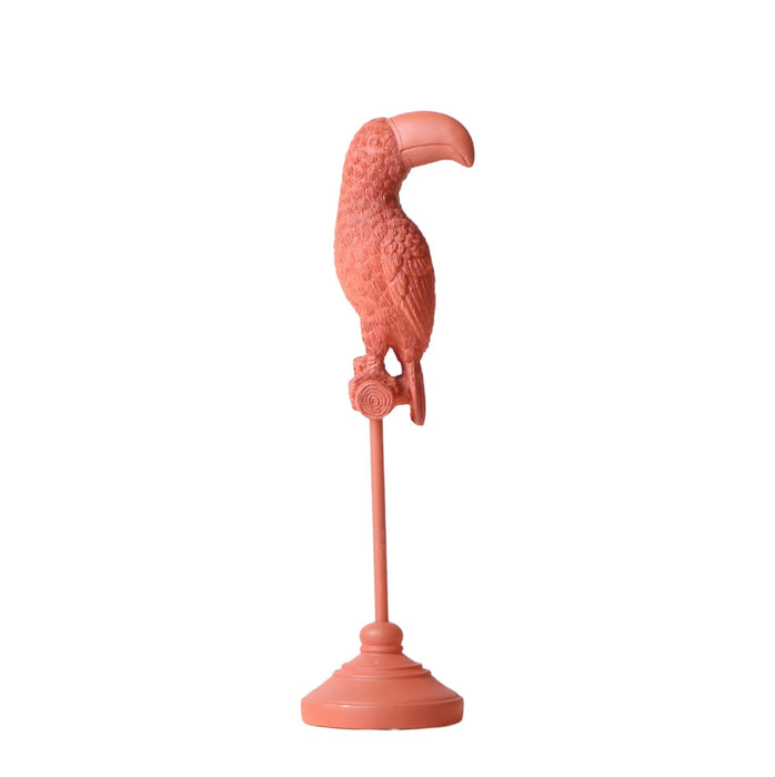 Tukan Ornament I Terracotta - Boligdekoration