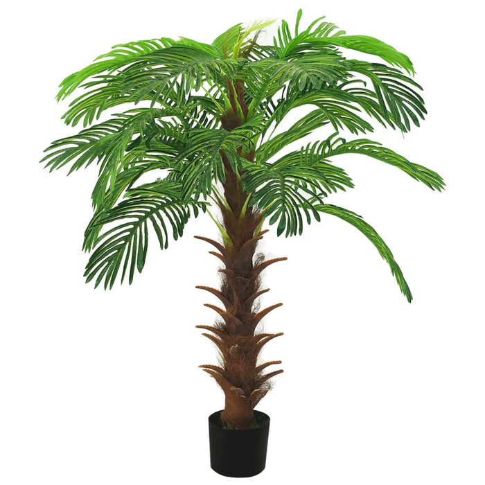 Kunstig Cycas Palme Med Potte 140 Cm Grøn