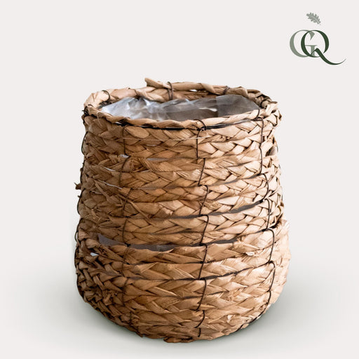 Flettet Kurv - H23Cm, Ø21Cm