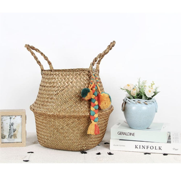 Original Pompon Flet Kurv