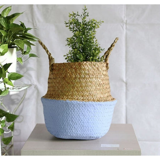 Blå Tofarvet Thai-Kurv