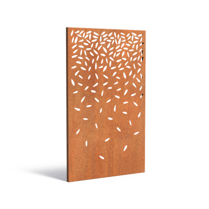 Corten Stål Dekorative Panel Til Haven