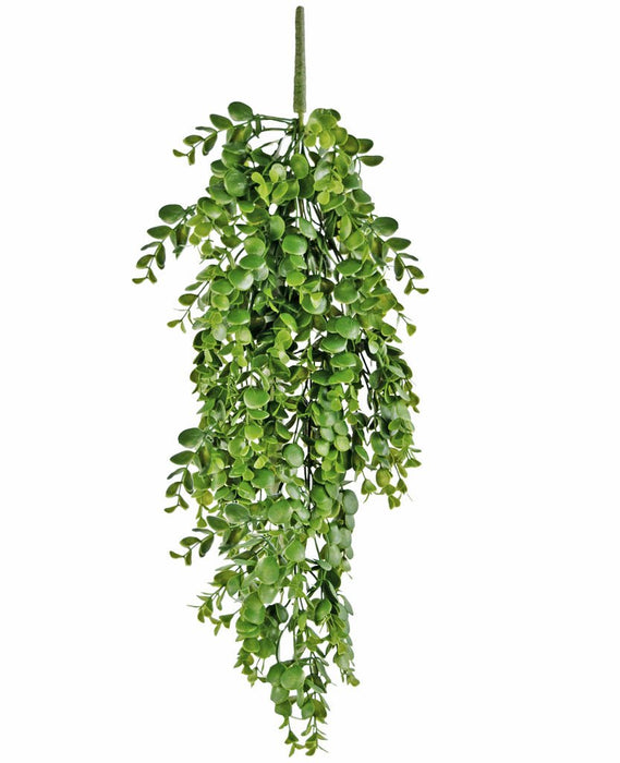 Pilea - Kunstigt Løv Til At Hænge